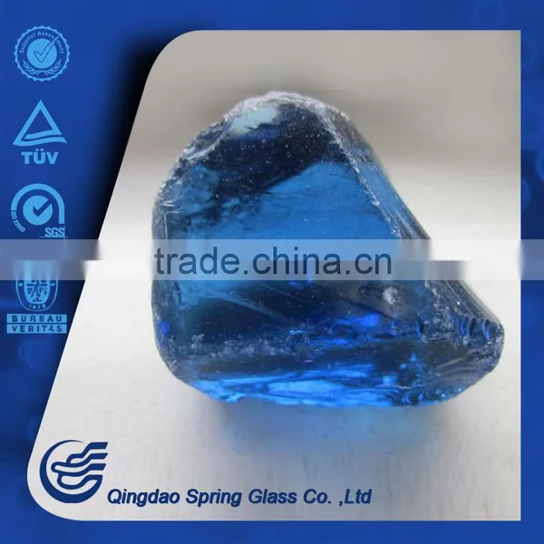 China Dark Blue Glass Stones