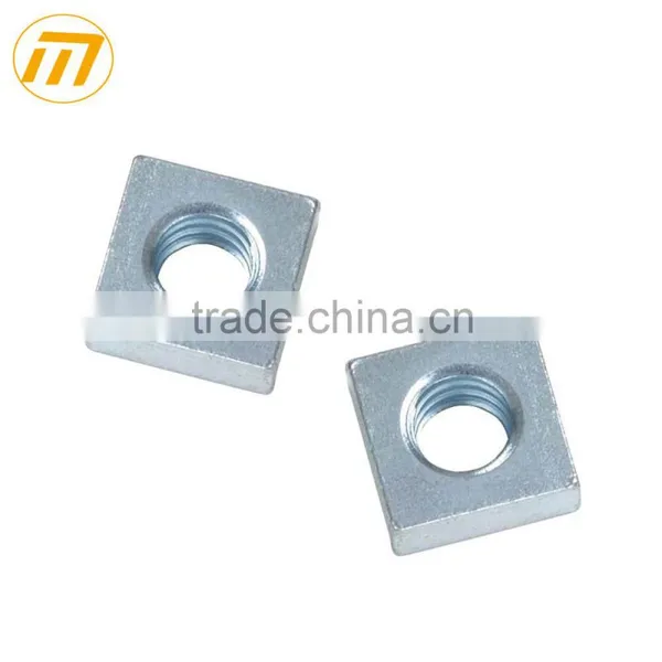 Zinc Plated Carbon Steel Square Nut photo-3