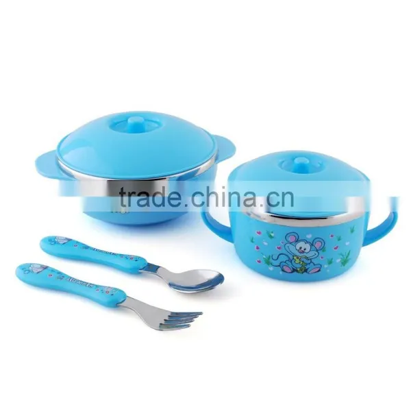 Dinnerware Wholesale 5pcs Stainless Steel Bowl Set for Kids photo-5