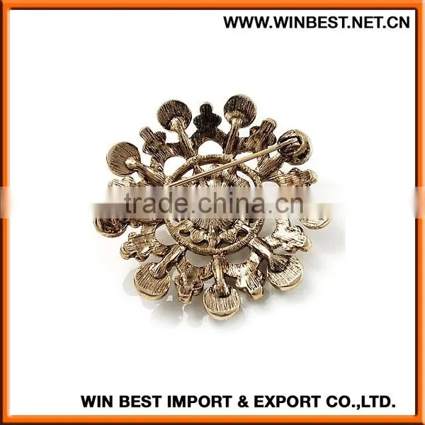2015 New Design Fancy Brooch, Cheap Bulk Brooch,rhinestone Wedding Brooch photo-5