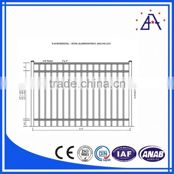 Selling All Kinds of Fence Aluminum