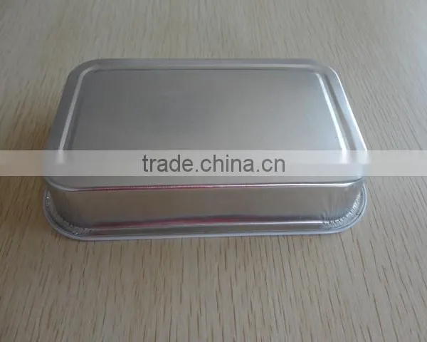 Environmental Rectangular Disposable Airline Aluminum Foil Catering Boxes Aluminium Food Containers Food Catering Containers photo-2