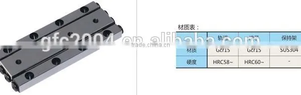2016 Guide Bearings Precision Cross Roller Linear Guide photo-6