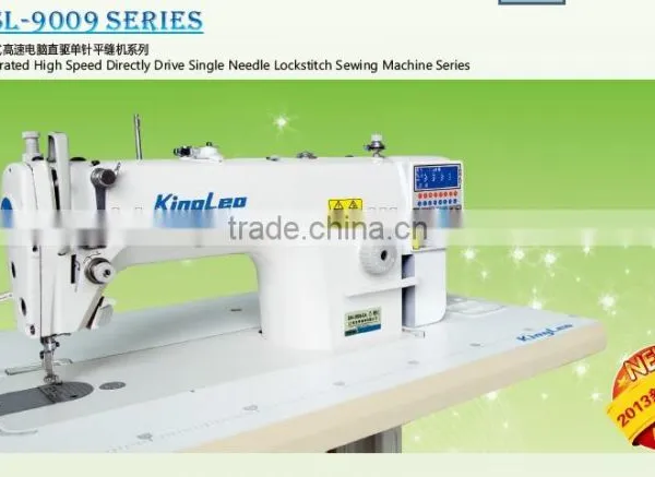 Computerized High-speed Single Needle Lockstitch Industrial Sewing Machine photo-2