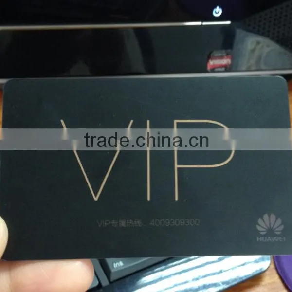 30Mil Frosted Transparent Clear Plastic Card photo-6