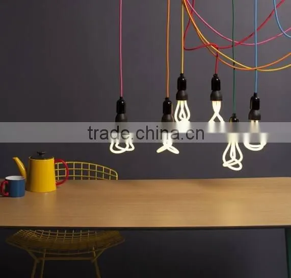 White Glass Led Creative Energy Saving Bulb Funny Design For Home House Hotel Villa Room photo-6