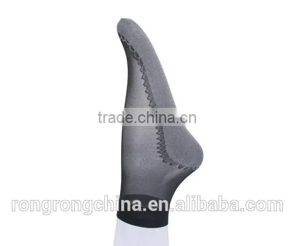 Bulk Cheap Ankle Socks Men's Black and Gray Socks 0565 photo-2