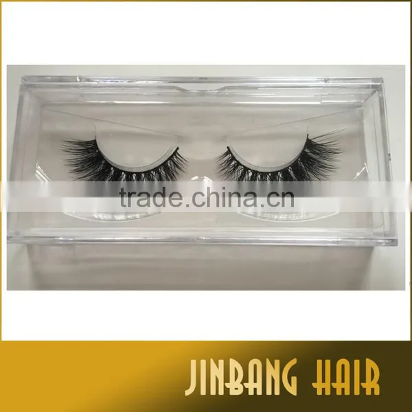 2016 New Premium 3D Mink Eyelash Extensions 100% Siberian Mink Fur Eyelash With Private Label Custom Packaging photo-4