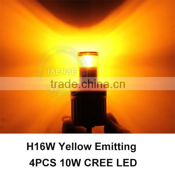 H16 TYPE 2 6000K 10W Pack of 2 BULBS YELLOW FOG LIGHT LAMP H16 Auto Led Fog Lights photo-5