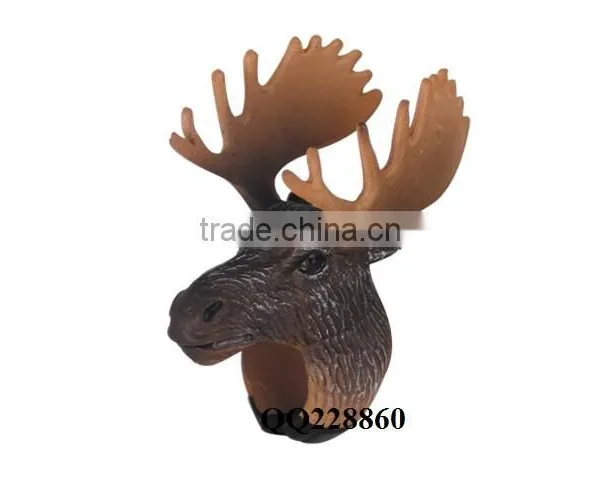 Animal Empire PVC Animal Ring Toys, Soft Plastic Wild Animal Ring Toy for Kids,pvc Animal Ring Toy QQ228857 photo-4
