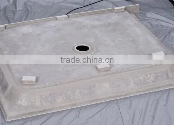 North America AUS Market UPC/cUPC Certified Tile Flange Shower Base, Portable Shower Tray, 3 Side Aclove Tile Flange Shower Base photo-2
