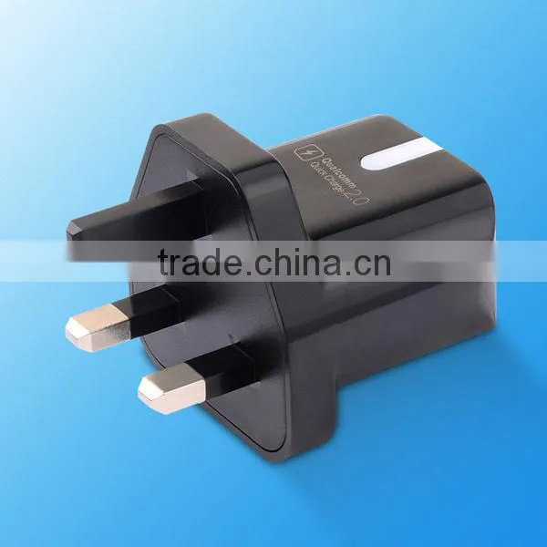 Qualcomm Quick Charger 2.0 Wall Usb Mobile Charger Charging Fastly photo-5