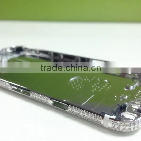 High Quality Platinum Plated Luxury Full Diamond for Iphone 6 Plus photo-5