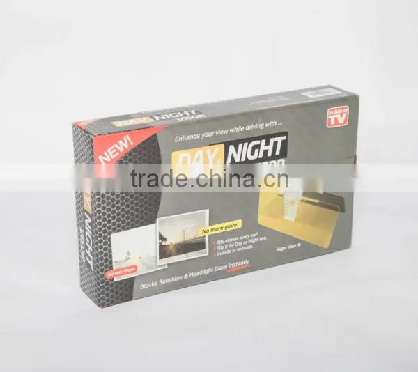 2 in 1 Anti-Glare Dazzling Goggle for Day Night Vision Driving Mirror Day Night Visor photo-6