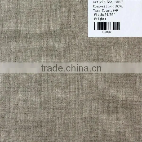 9*9 Double Nature Pure Linen Fabric