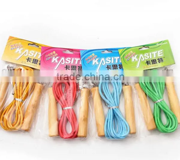 China Wholesale OEM Wooden Cheap Jump Rope photo-5