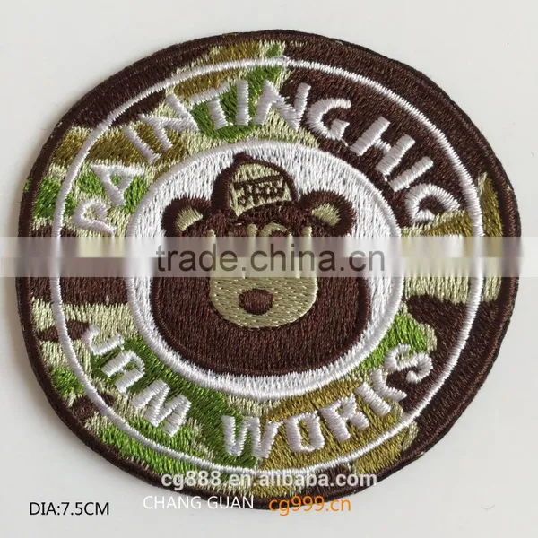 Top Selling Creative Gift Self-adhesive Embroidery Patch,2016 Indian Embroidery Patchembroidery Gun Patch Suppliers photo-3