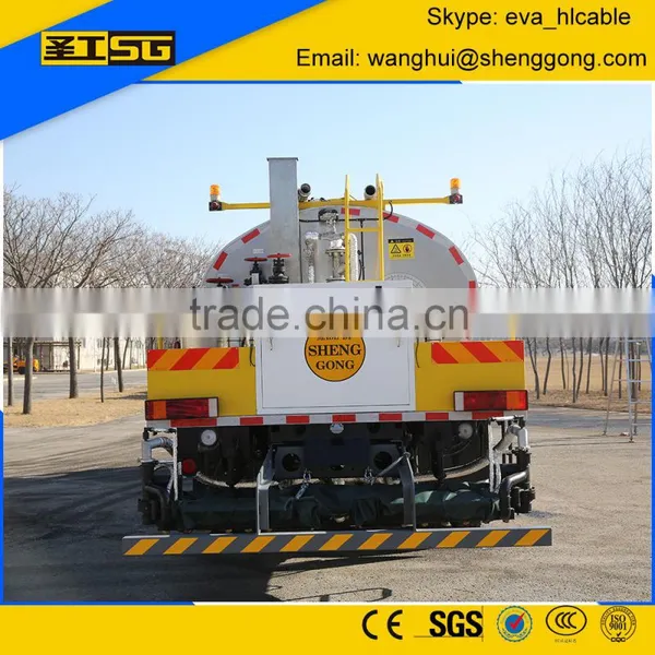 8000 Liter Emulsion Asphalt, Computerized Emulsion Asphalt Distributor photo-2
