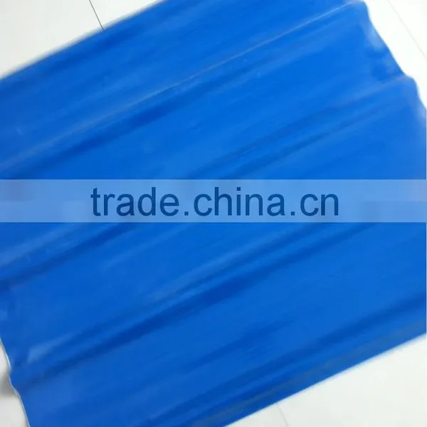 JIELI Anti UV Light Transparent Corrugated Roofing Shingle