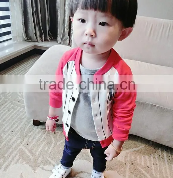 Sport Wear Kid Boy Clothes Frock Designer Cotton Children's Coat For Wholesale