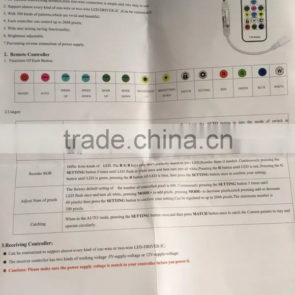 Led Dimmer Switch Controller, Mini Led Controller Dimmer, DC2.1mm RF Led Controller for Led Strip Light photo-4