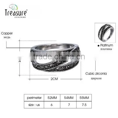 China Wholesale Jewelry Diamond Zircon Ring 925 Silver Ring Body Jewelry photo-2