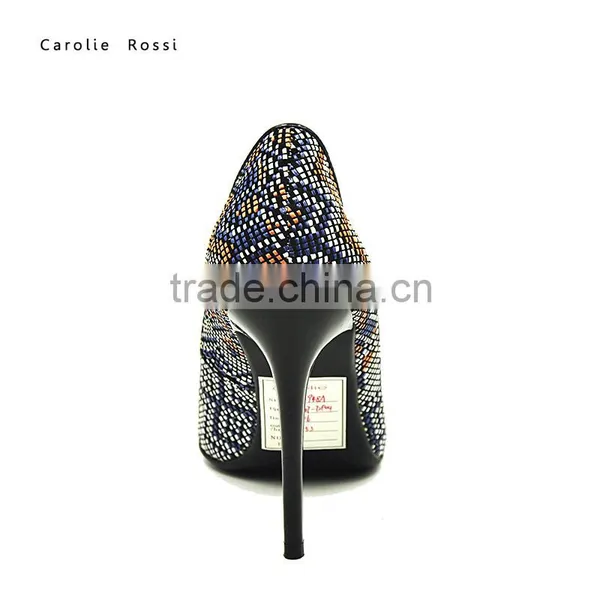 Ladies Fancy Party Shoes High Heels Women Wedding Dress Shoes photo-5