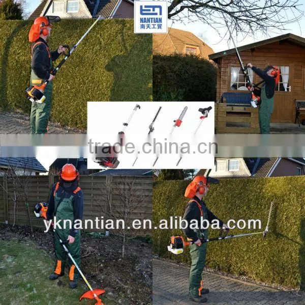 Multifunction Garden Tools Brush Cutter Hedge Trimmer Chain Saw 4 in 1