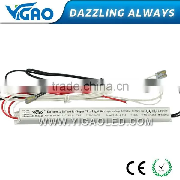 2*12-20W for Light BoxT4 Iron Case Electronic Ballast photo-3