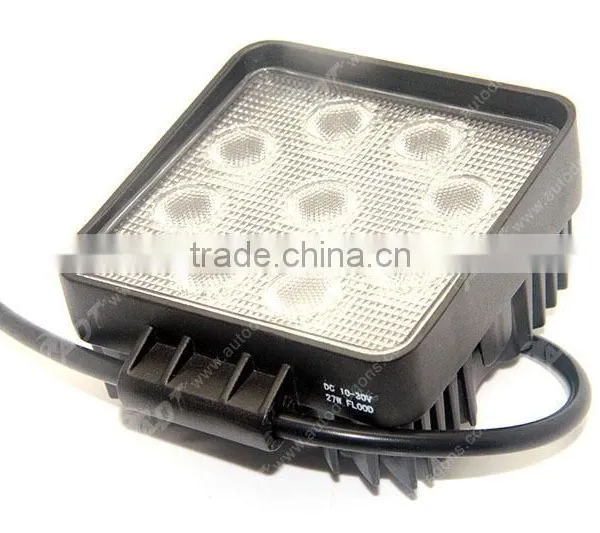 Square Cube 27W LED Work Light 60 / 30 Degree UTE Car Offroad Light photo-2