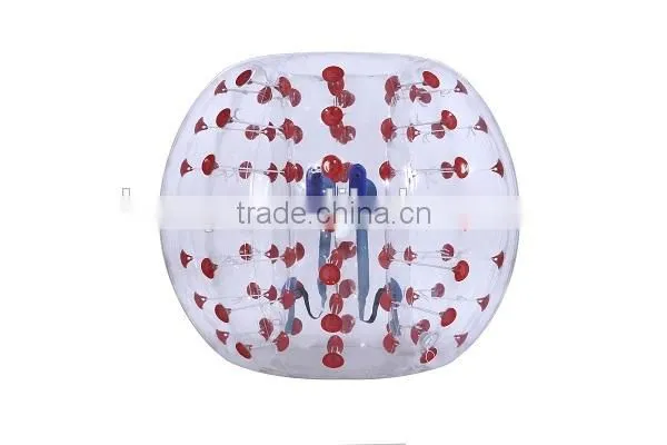 Guangzhou Barry PVC TPU Red Spot Dot Giant Human Bubble Ball photo-2