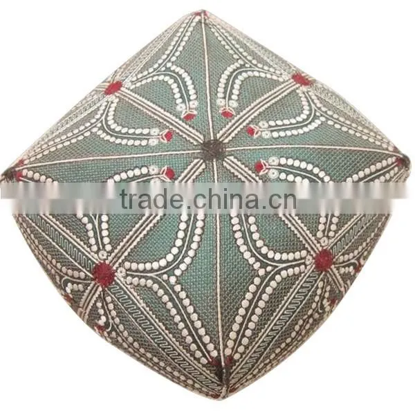 Plain Embroidery Muslim Hats In Bulk photo-2