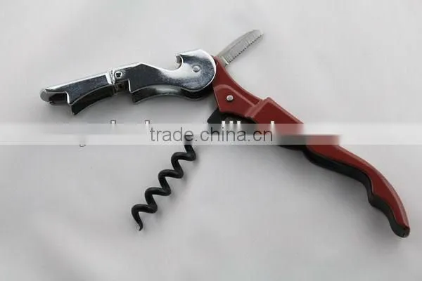 Corkscrew Wine Opener With Knife photo-6