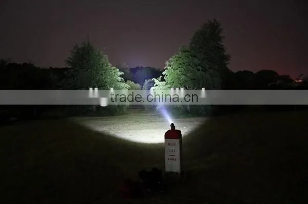1173 New XM-L T6 LED Aluminum High Power Long Range Hunting Rechargable Torch photo-6