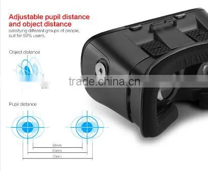 360 Viewing Immersive Virtual Reality 3D VR Glasses Google Cardboard 3D Video Games Glasses VR Headset photo-5