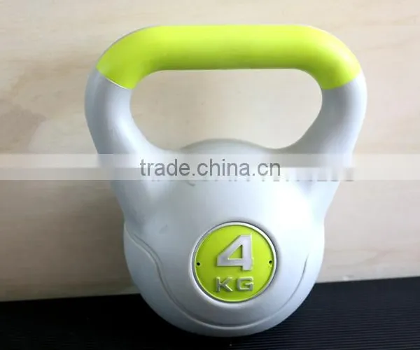 Wholesale Home Gym Body Building China Sand Fillable Plastic Kettlebell Set photo-2