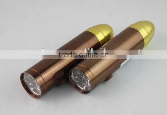 9 LED Postol Bullet Flashlight photo-2