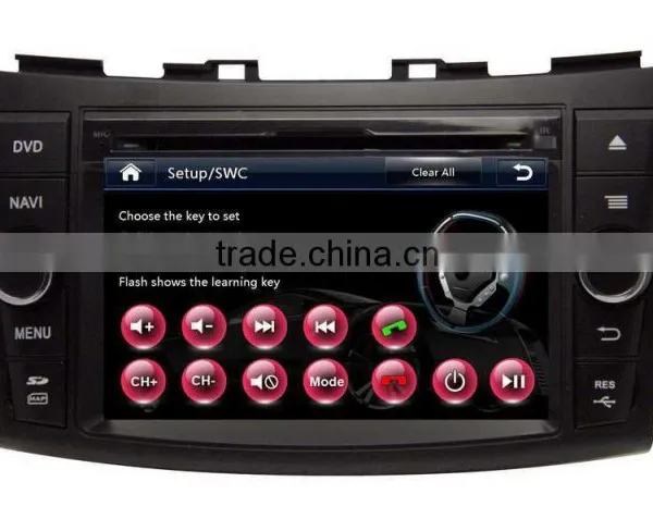 Car Dvd Player Multimedia for Suzuki Swift Car Dvd Player Support GPS, Bluetooth, Steer Wheel Control, TV, FM/AM, RDS, SD photo-3