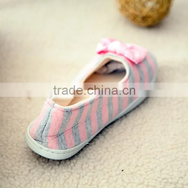 Women Jersey Bow Design Shoes photo-2