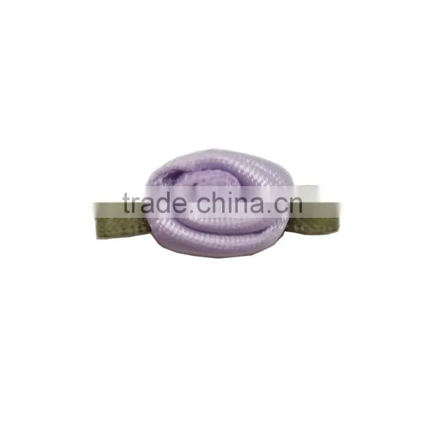 Hair Decorated Pretty Flower Shape Set Drill Satin Ribbon photo-4