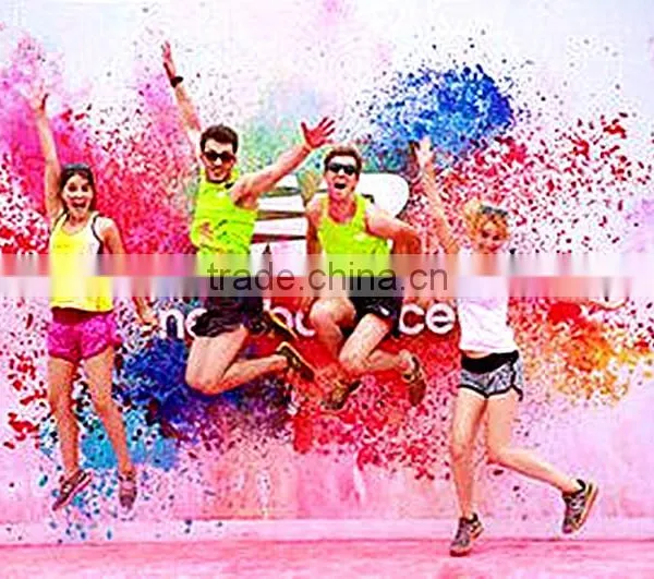 Holi Festivals Celebrations Occasions Powder Easy on Skin Natural Ingredients Holi Powder Non-explosive Color Run Powder photo-4