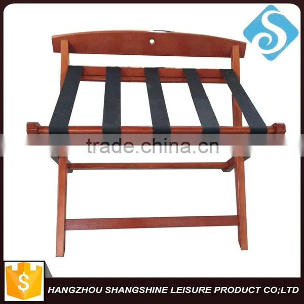 Wooden Luggage Rack for Hotel Bedroom photo-3