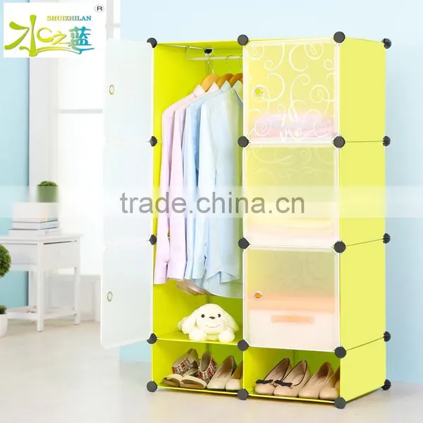 Plastic Wardrobe Cabinet Used Cloths photo-2