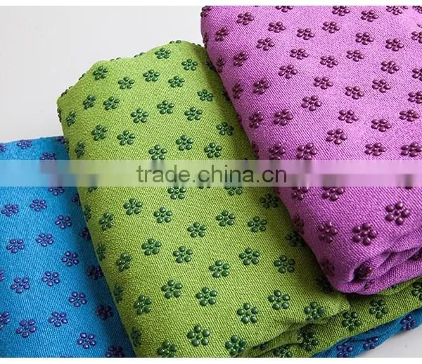 Factory Prie 100% Fibre Yoga Towel Non Slip photo-2