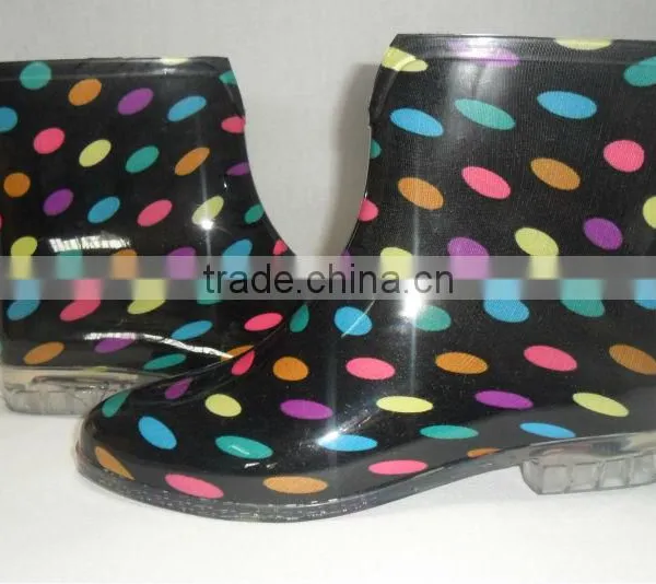 Girls Garden Rain Shoes Boots photo-2