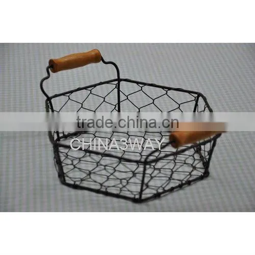 Custom Colorful Comestic Storage Wire Baskets photo-3