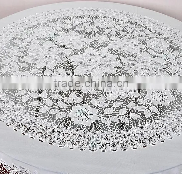 CROCHET PVC TABLECLOTH-ZT-367 137*137cm photo-6