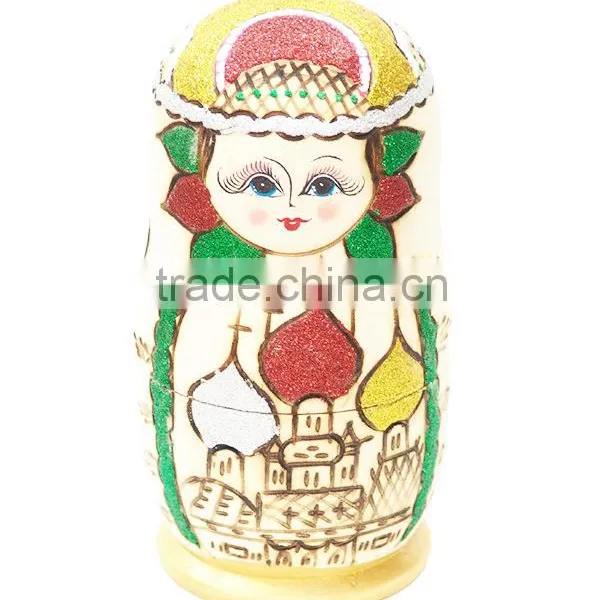 Art Toy Promotion Nesting Doll Wooden Decoration photo-3