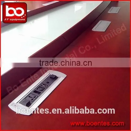 Office Table Revolving Socket for Desktop Electric Motor Rotating Power Socket photo-4