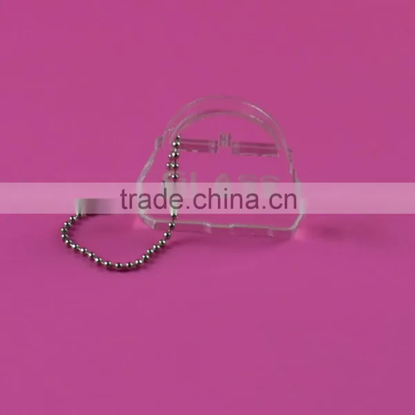 High Quality Custom Clear Acrylic Keychain photo-4